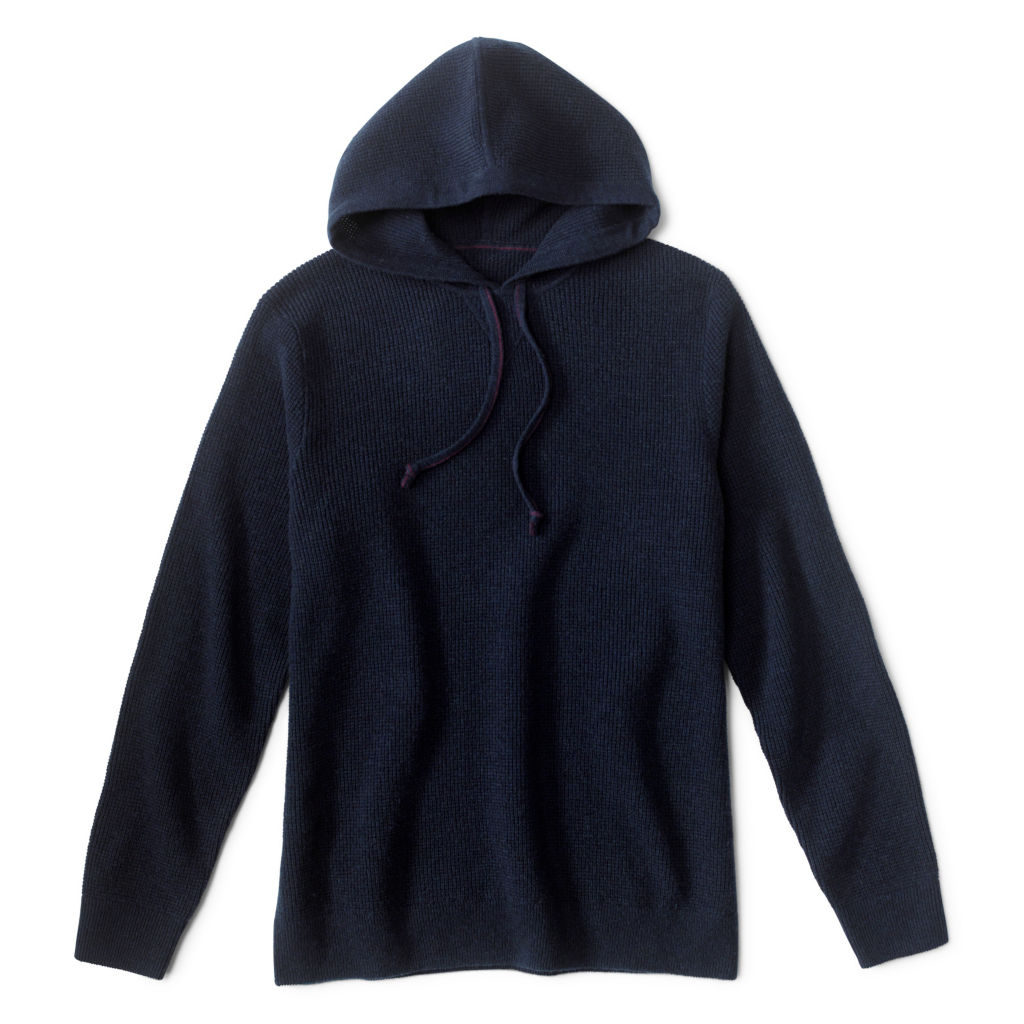 Waffle Hood Pullover -  image number 0