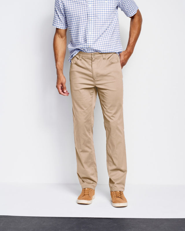 Out-Of-Office 5-Pocket Pants - DESERT KHAKI image number 0