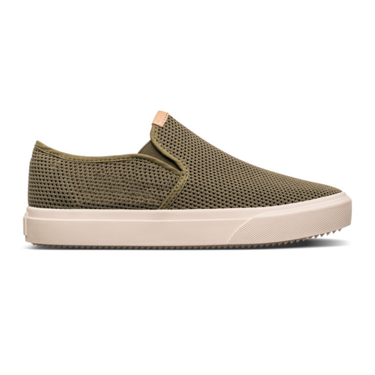 Clae Porter Knit Sneakers - OLIVE image number 0