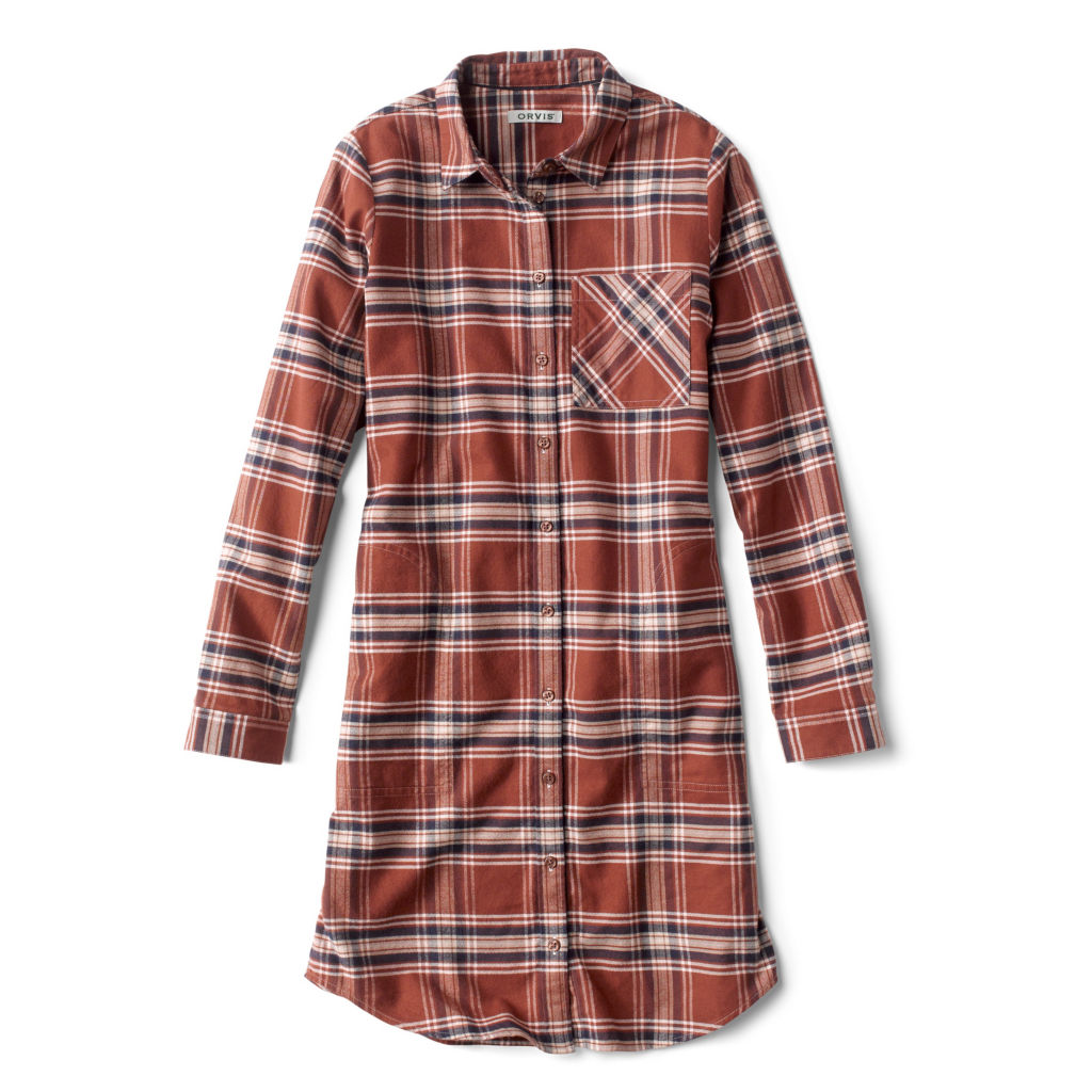Lodge Flannel Shirt Dress -  image number 4