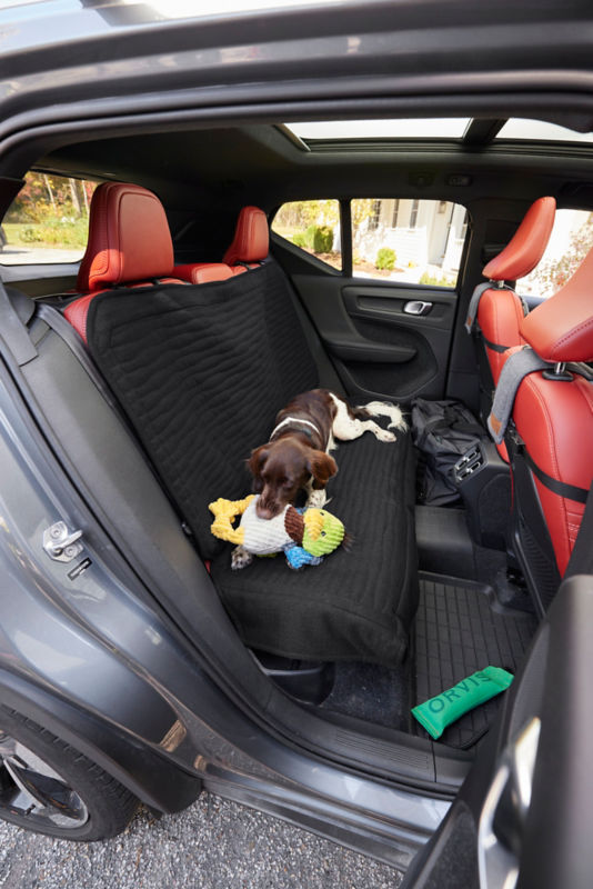 Grip-Tight Microfiber Dog Backseat Protector