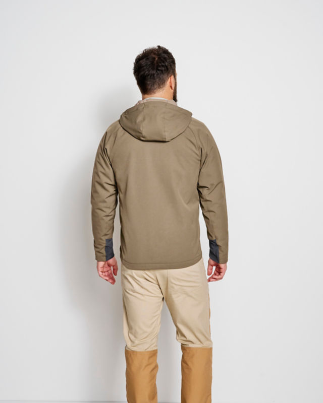 Men&rsquo;s PRO HD Upland Softshell Hoodie - BLAZE/TARMAC image number 5