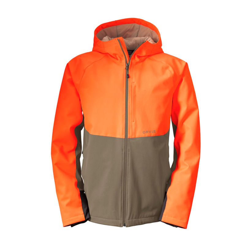 Men&rsquo;s PRO HD Upland Softshell Hoodie - BLAZE/TARMAC