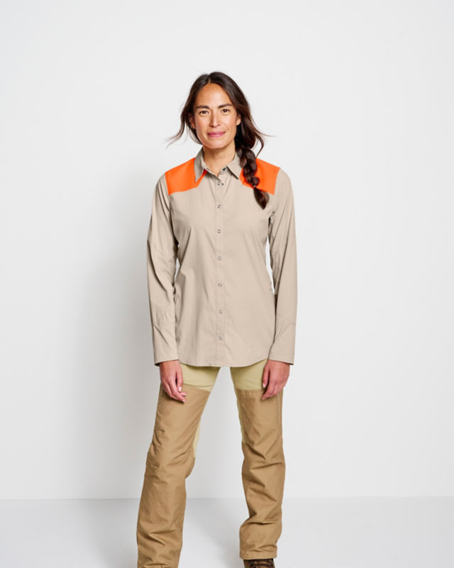 Women&rsquo;s PRO LT Upland Shirt - BLAZE/SAND