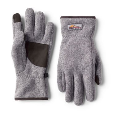 R65™ Sweater Fleece Gloves - HEATHER GREY