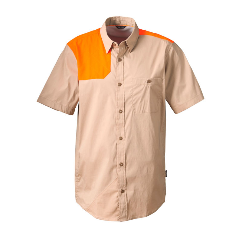 Men&rsquo;s Short-Sleeve Featherweight Shooting Shirt - BLAZE SAND