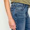 Kut from the Kloth® Charlotte Wide-Leg Crop - MEDIUM WASH image number 3