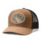 Waxed Cotton Trout Sip Trucker Hat - KHAKI image number 0