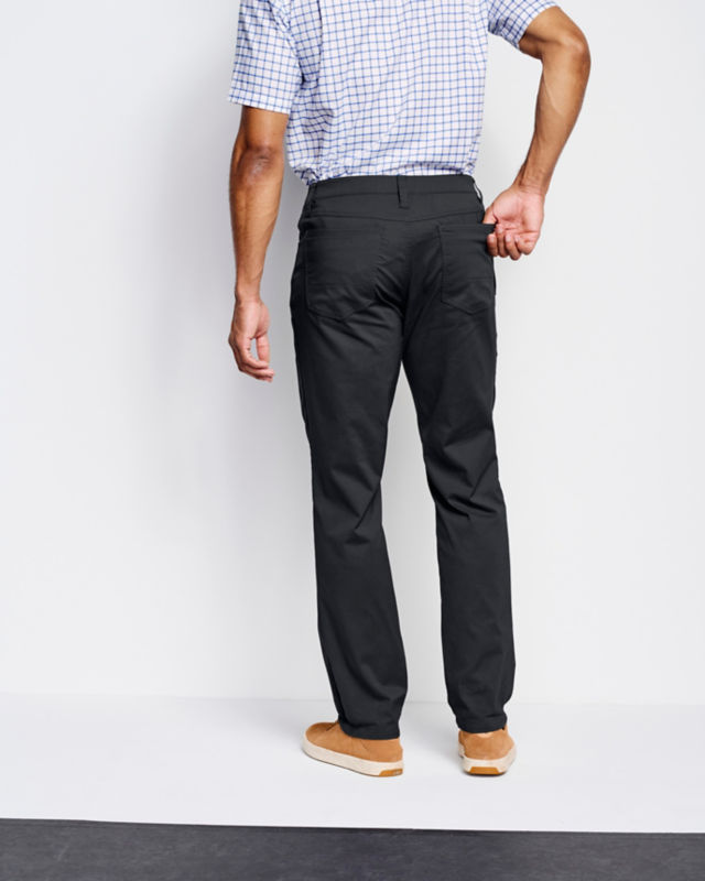Out-Of-Office 5-Pocket Pants - BLACK image number 2