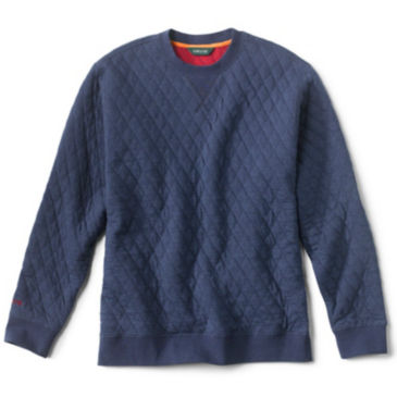Outdoor Quilted Crewneck Sweatshirt - 
