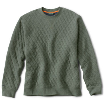 Outdoor Quilted Crewneck Sweatshirt - 