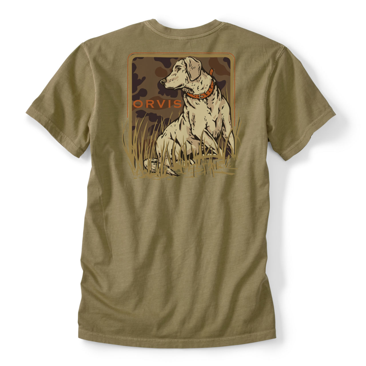 Camo Lab T-Shirt - MILITARY GREEN image number 0