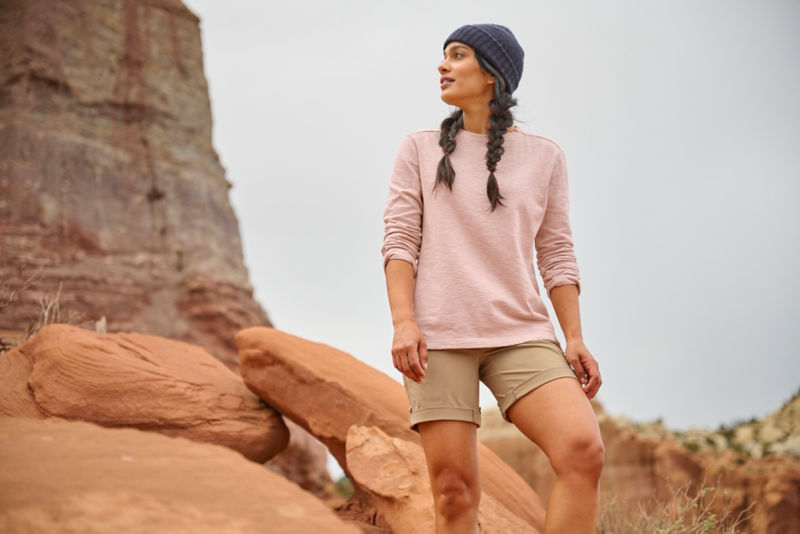 Cashmere Watch Cap - NAVY image number 4