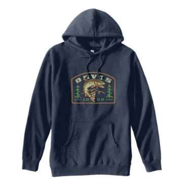 Mountain Trout Hoodie - NAVY