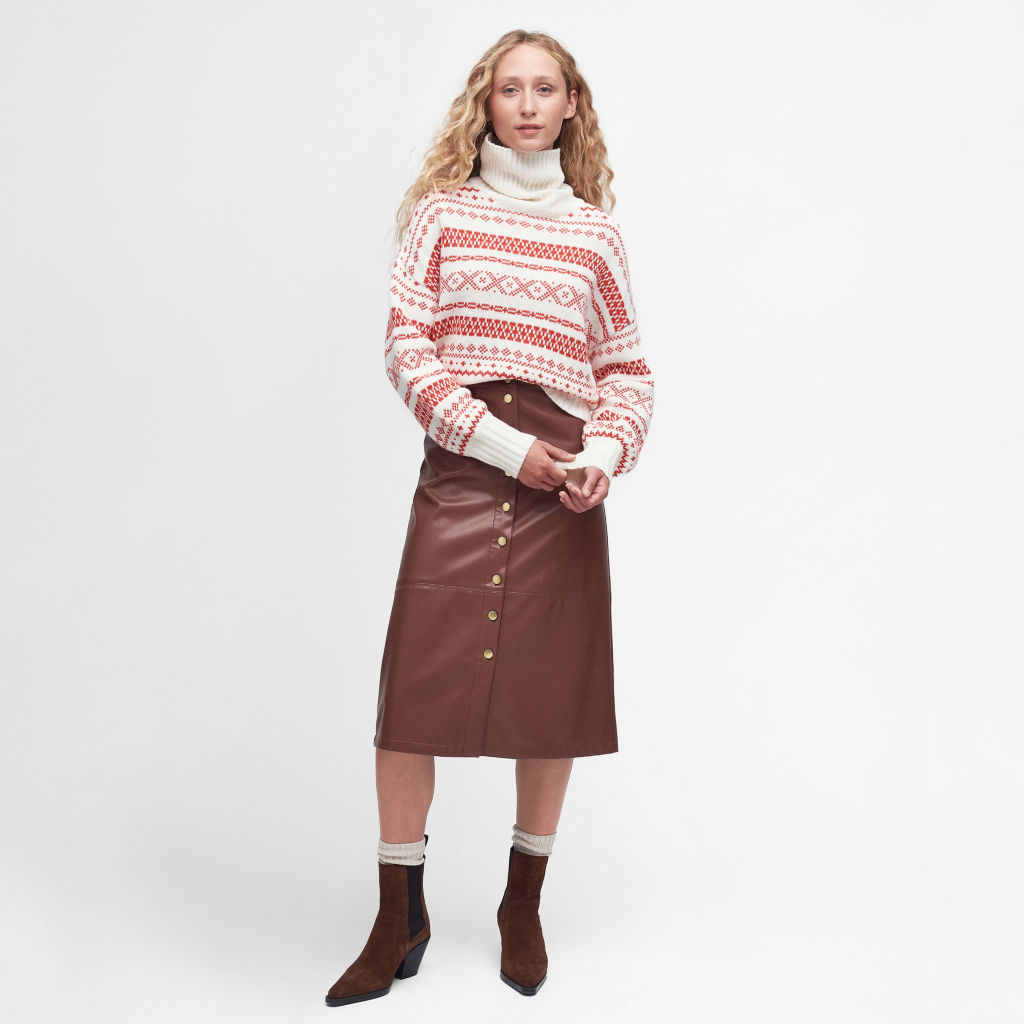 Barbour® Jeanne Knit Sweater - ARAN image number 4
