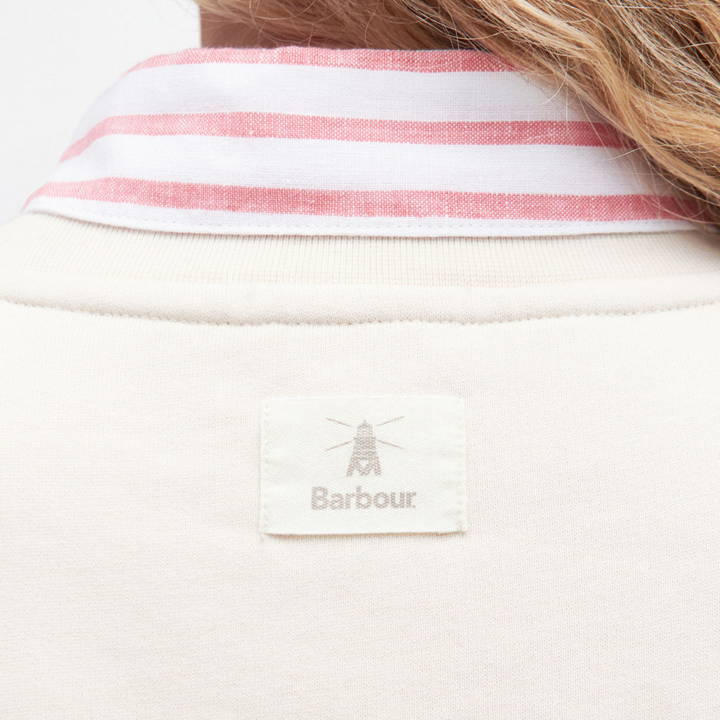 Barbour® Silverdale Overlayer Sweatshirt - CALICO image number 4