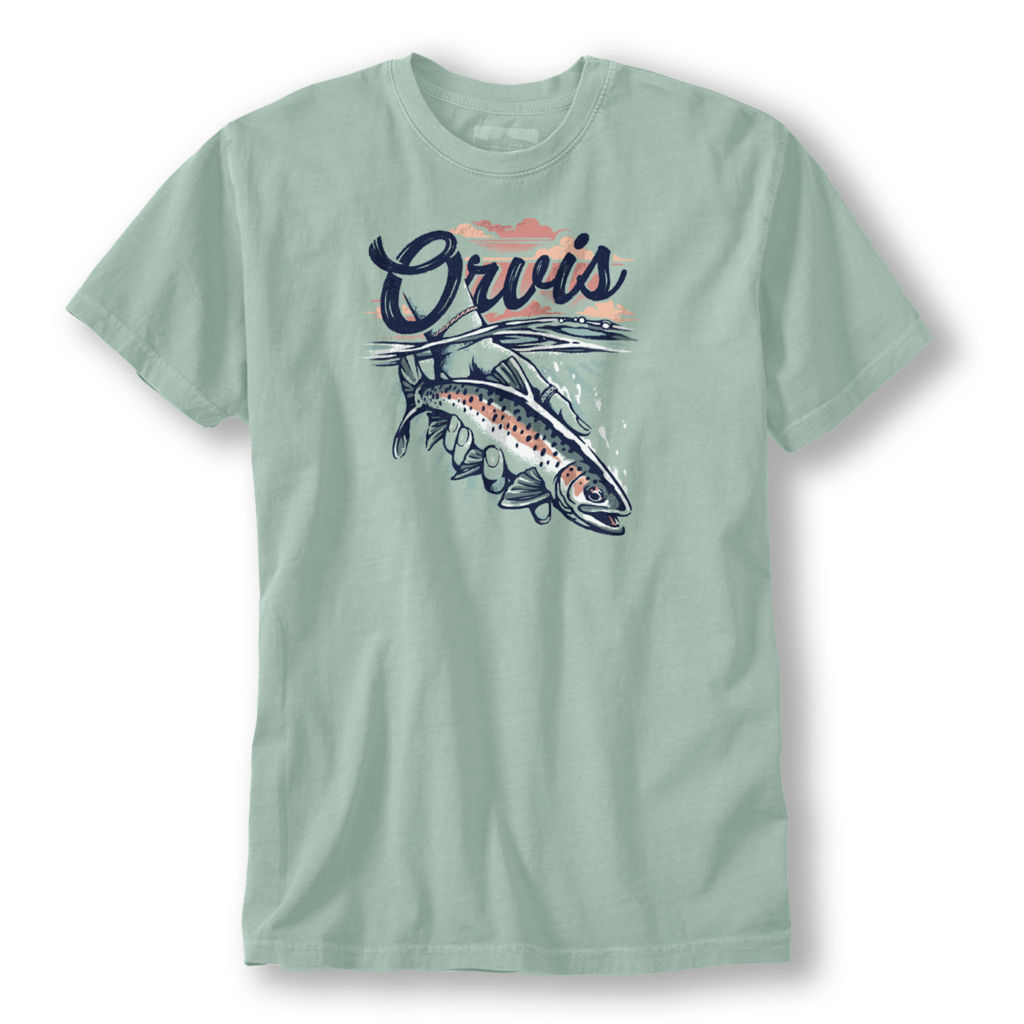 Women's Catch and Release Tee - SURF image number 0