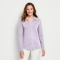 Canyon Button-Front Tee - PURPLE FOG image number 1