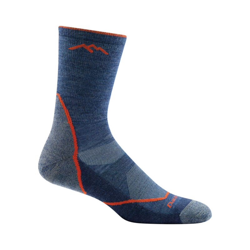 Darn Tough&reg; Light Hiker Lightweight Crew Socks - DENIM