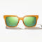 Bajio Paila Sunglasses - MANGO FRAME GREEN LENS image number 1