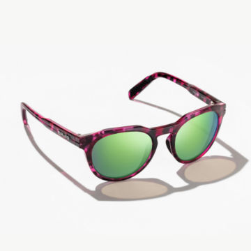 Bajio Paraiso Sunglasses in Vivo Tortoise Frame Green Lens