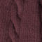 Barbour® Meadow Cable Beanie - BLACK CHERRY image number 3