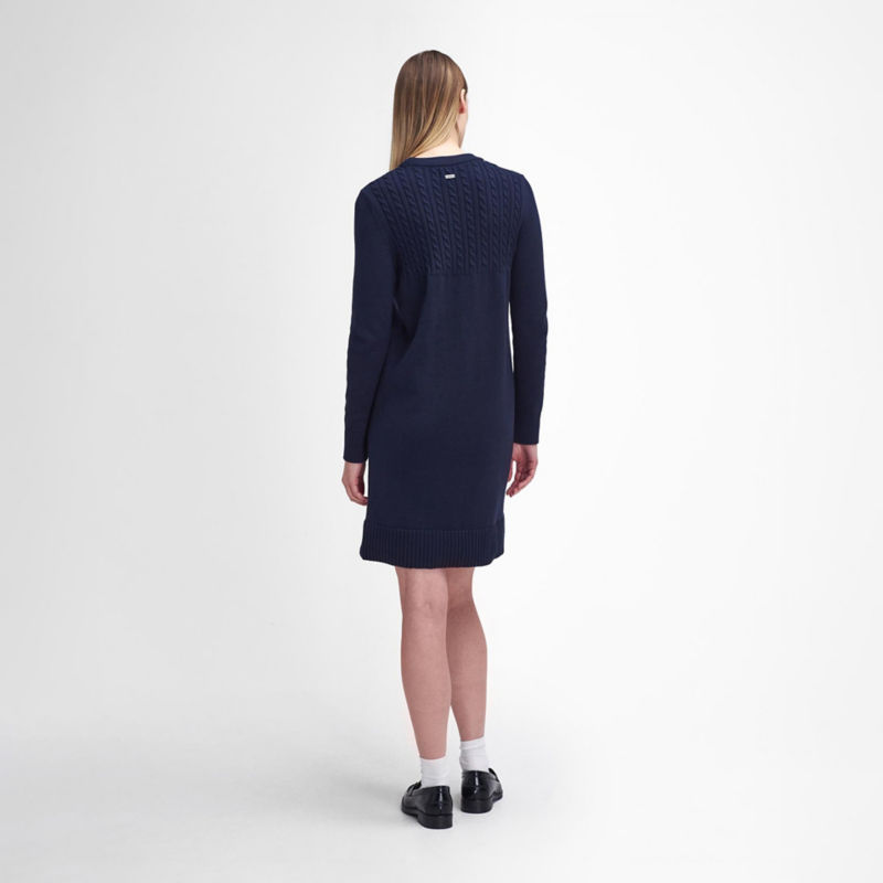 Barbour&reg; Stitch Guernsey Knit Dress - NAVY image number 3