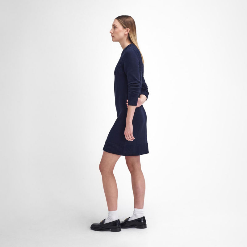 Barbour&reg; Stitch Guernsey Knit Dress - NAVY image number 2