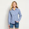 Women's River Guide Long-Sleeved Shirt - DUSTY BLUE CHECK image number 0