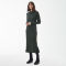 Barbour® Burne Midi Knit Dress - OLIVE image number 0