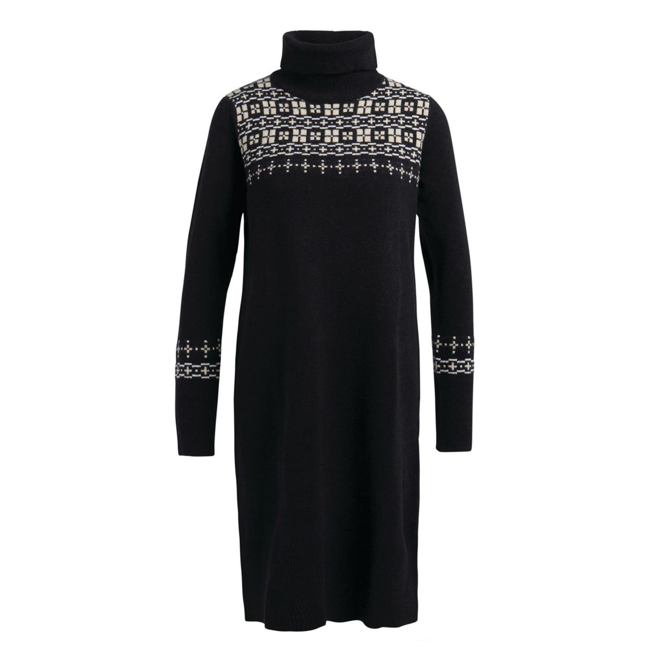 Barbour® Herring Knit Dress - BLACK image number 1