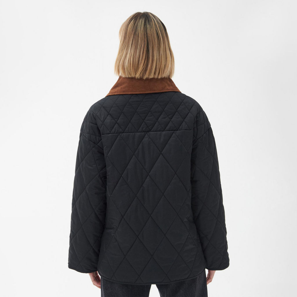 Barbour® Women’s Woodhall Quilt Jacket - BLACK image number 1