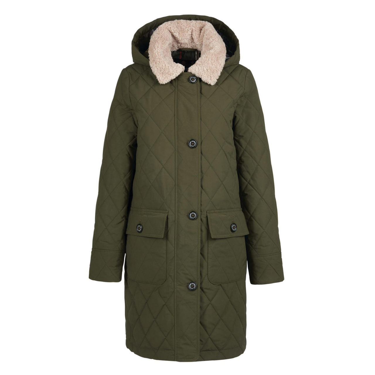 Barbour® Women’s Fox Quilt - OLIVE image number 0