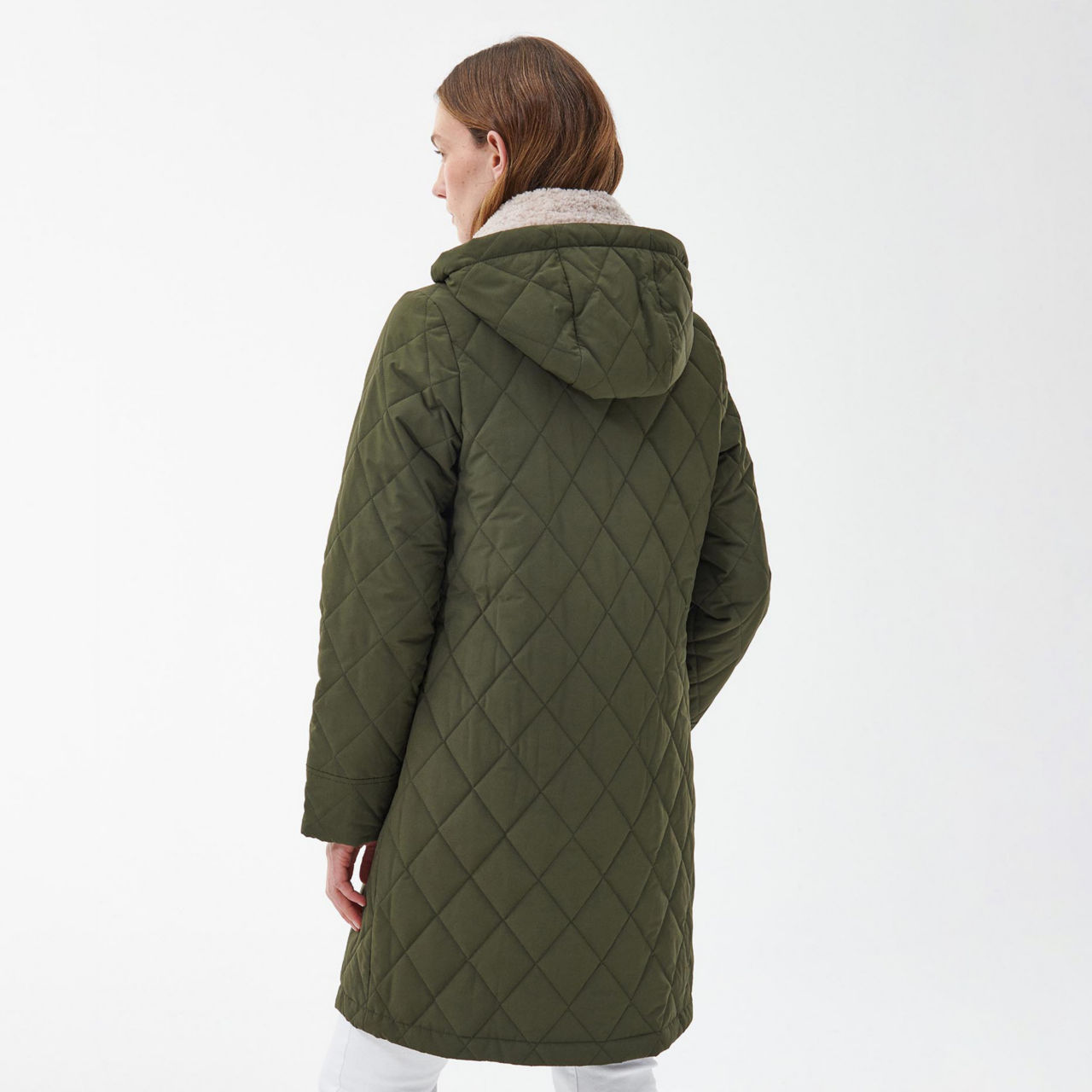 Barbour® Women’s Fox Quilt - OLIVE image number 2