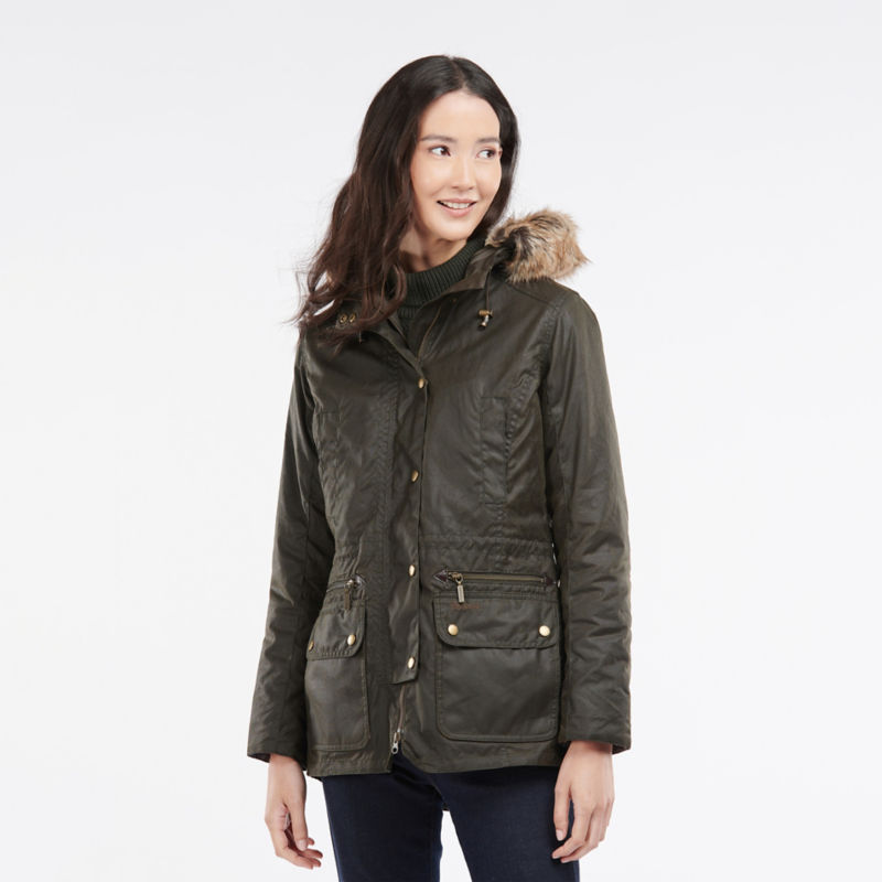 Barbour® Kelsall Waxed Cotton Parka | Orvis