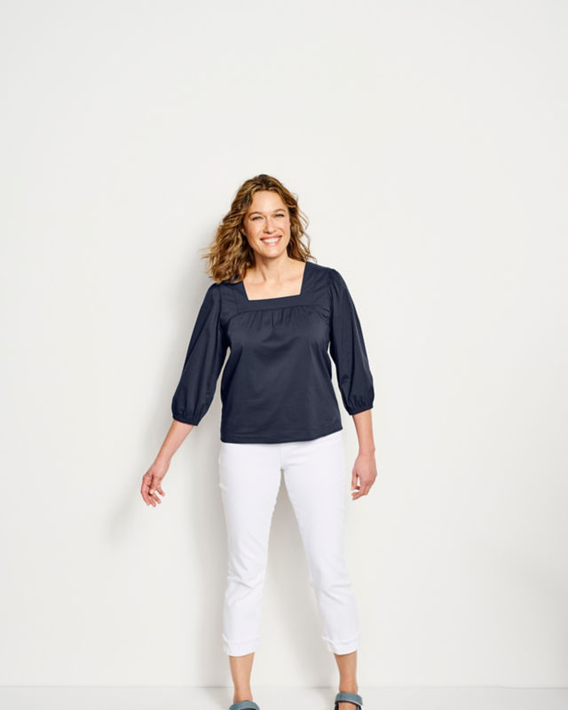 River Guide Square-Necked Popover - BLUE MOON