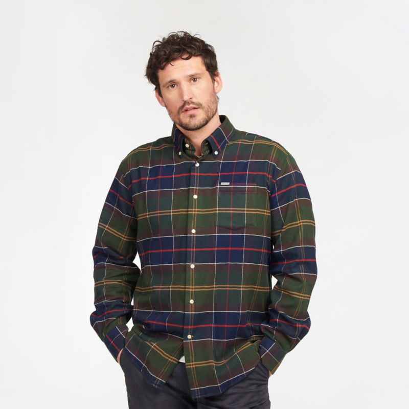 Barbour&reg; Hogside Tartan Regular Fit Shirt - AUTUMN DRESS image number 1