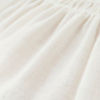 Performance Linen Square-Neck Short-Sleeved Top - WHITE