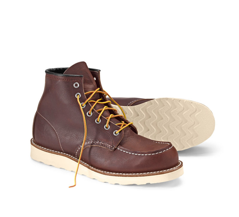 Red Wing 6" Oil Slick Moc Boots - OIL SLICK