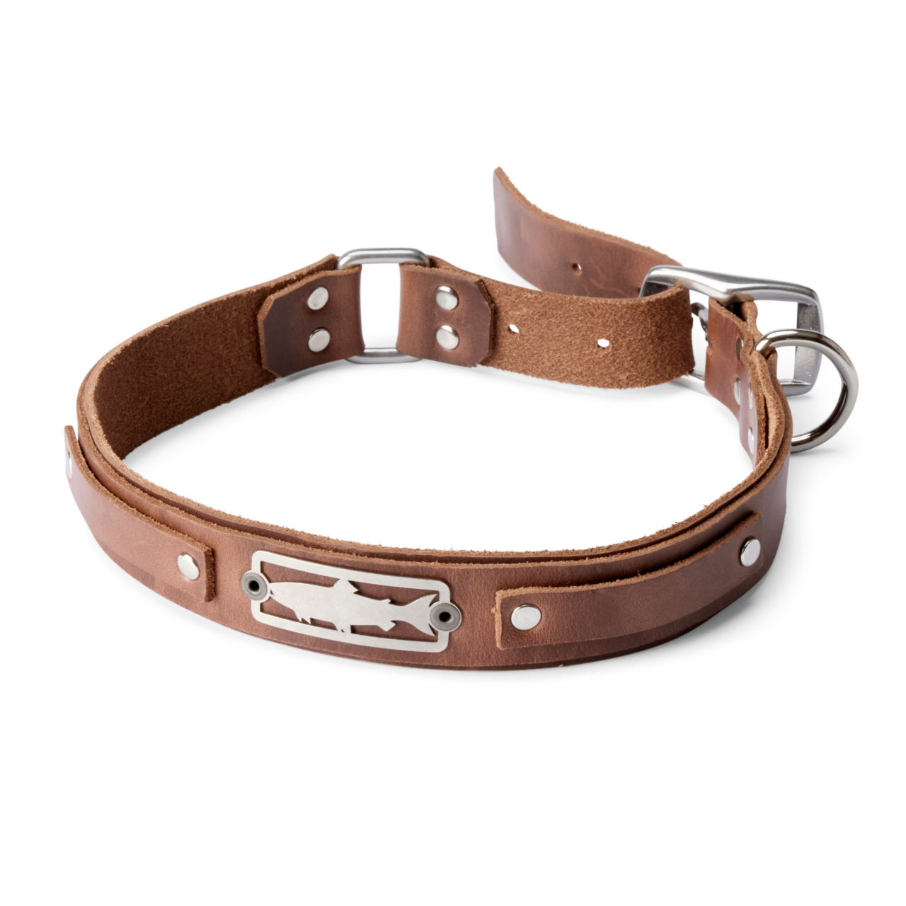 Orvis x Sight Line Provisions Dog Collar - BROWN image number 0