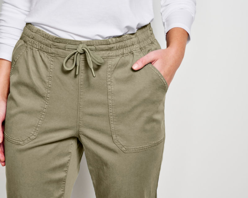 Explorer TENCEL&trade; Ankle Pants - TARRAGON image number 1
