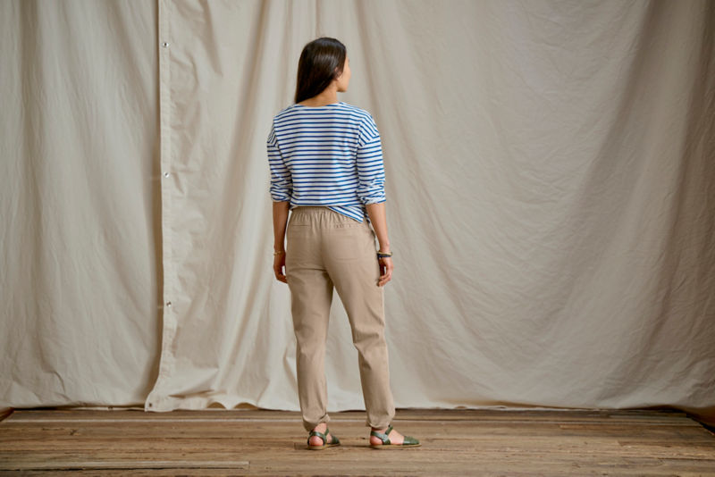 Heritage Striped 3/4-Sleeve Shirt - PACIFIC/SNOW STRIPE image number 2