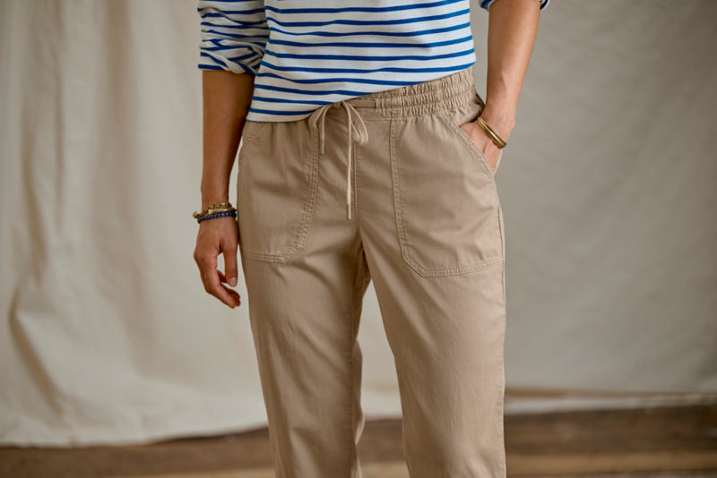 Explorer TENCEL&trade; Ankle Pants - SHIITAKE image number 1