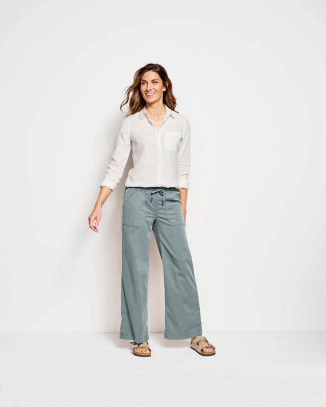 Explorer Wide-Leg Pants - TIDEWATER image number 3