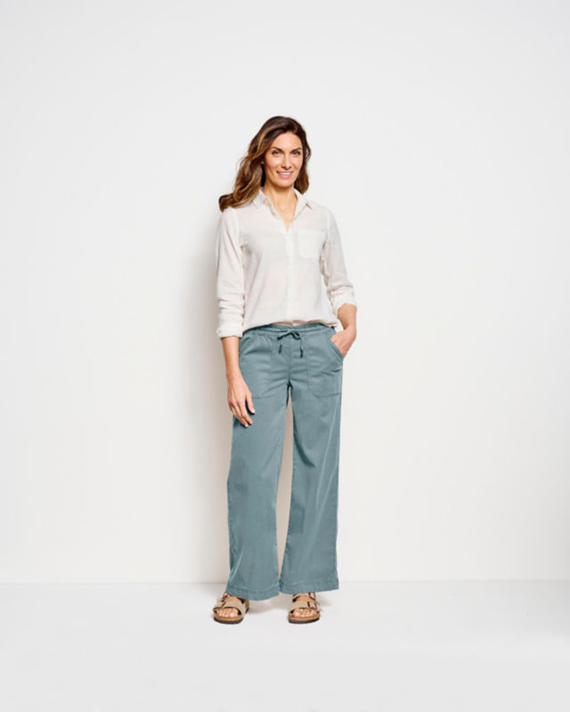 Explorer Wide-Leg Pants - TIDEWATER