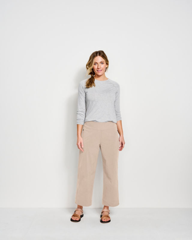 Wonder Ripstop Wide-Leg Crop Pants | Orvis