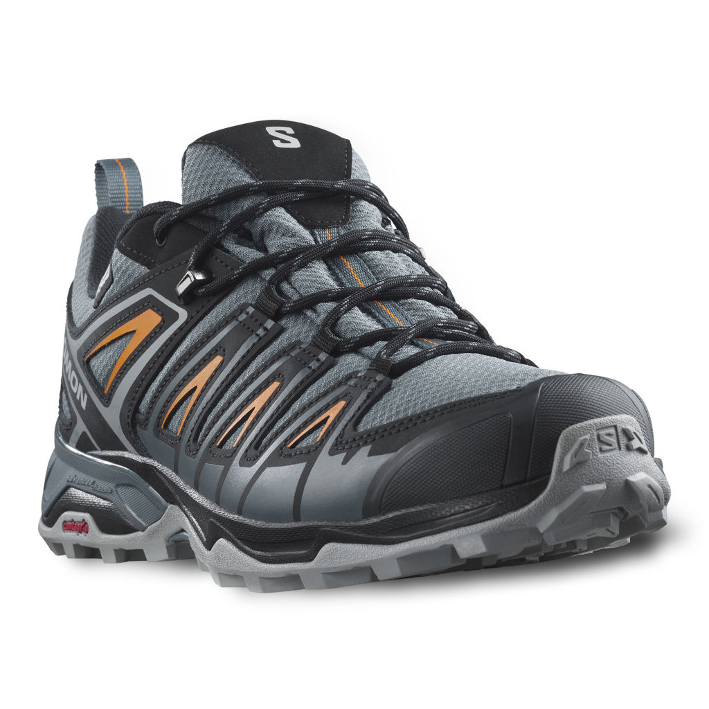 Salomon® X Ultra Pioneer CSWP Hiking Shoes - GRAY/ORANGE image number 1