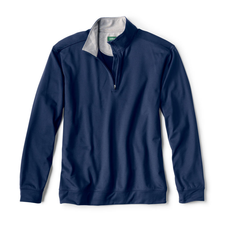 On The Move 1/4-Zip Sweatshirt - TRUE NAVY