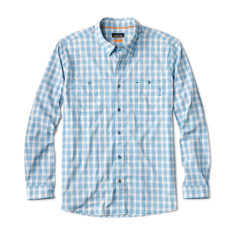 River Guide Long-Sleeve Shirt 2.0 - PACIFIC BLUE PLAID image number 3