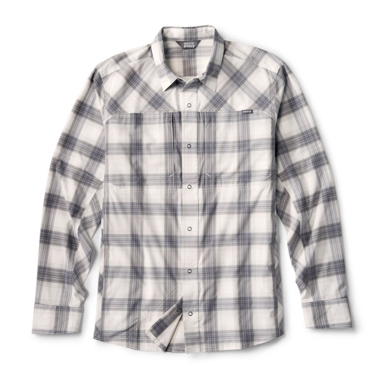 Men&rsquo;s PRO Stretch Long-Sleeve Shirt - ASH PLAID